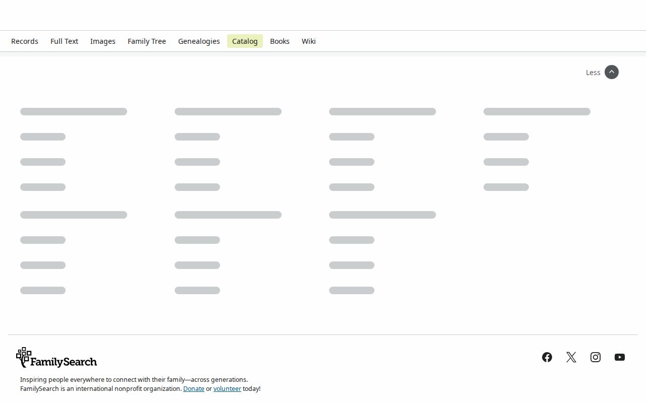 FamilySearch catalog results for Texarkana city directory research