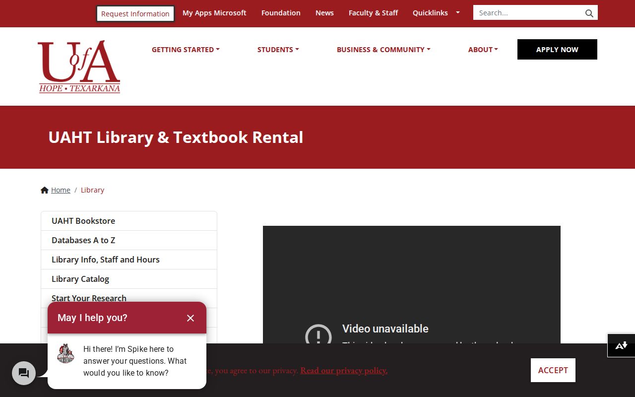 University of Arkansas Hope-Texarkana library resource for city directory research